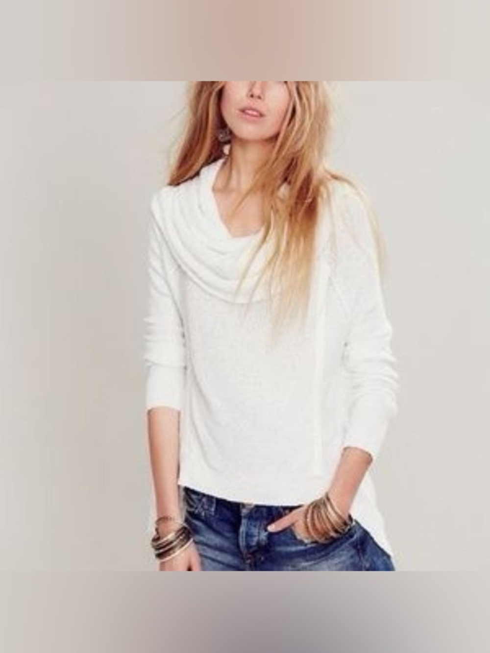 We the Free Iris Cowlneck Sweater